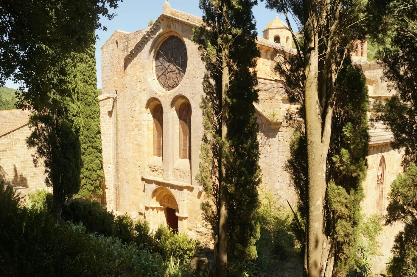 L'abbaye de Fontfroide, près de Narbonne